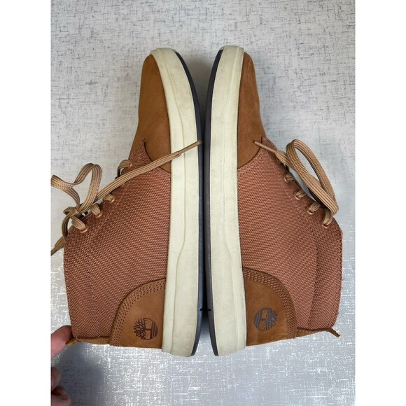 Timberland Davis Square Chukka Boots Men\'s 8.5 M Wheat Nubuck Comfort Lace Up main image 15